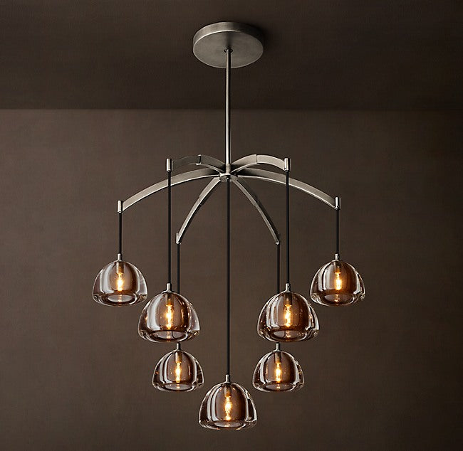 Signature Hemisphere Round Chandelier — view 1