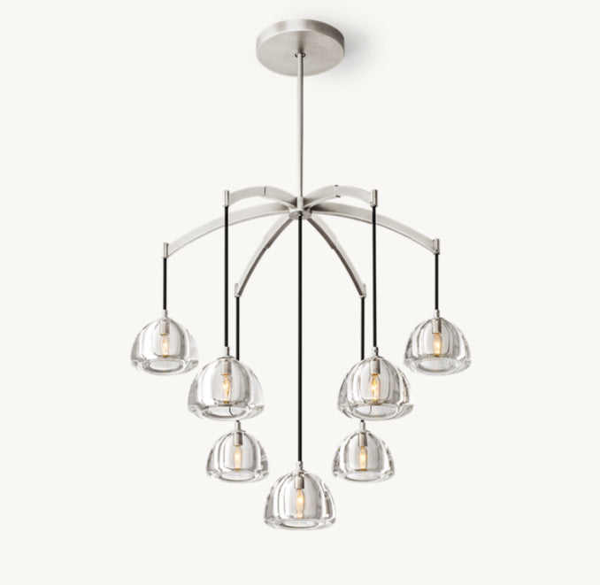 Signature Hemisphere Round Chandelier — view 4