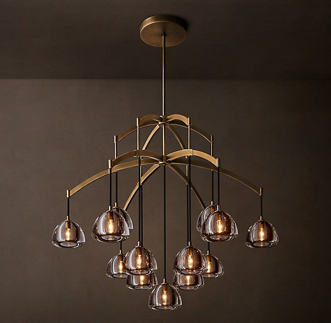 Signature Hemisphere Round Chandelier — view 1