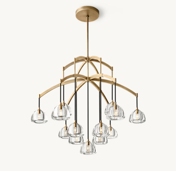 Signature Hemisphere Round Chandelier — view 2
