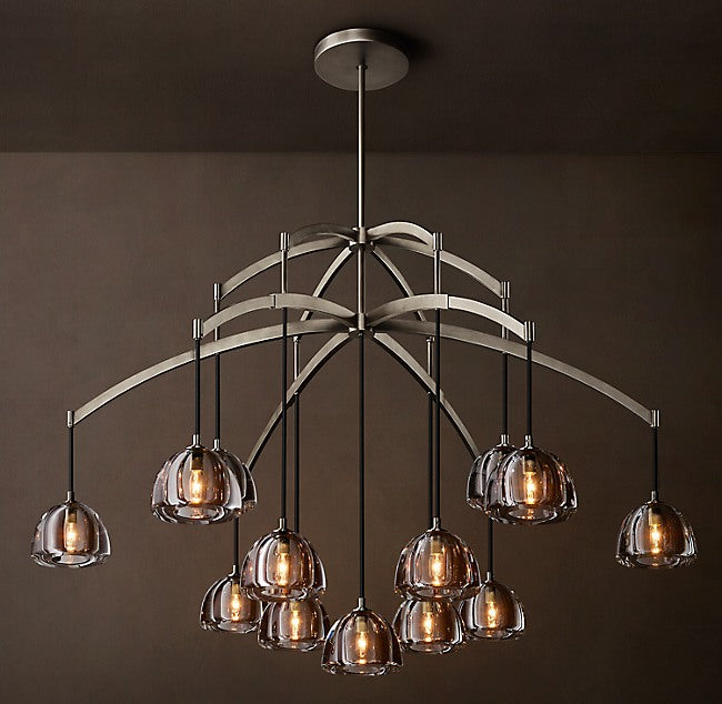 Signature Hemisphere Round Chandelier — view 1