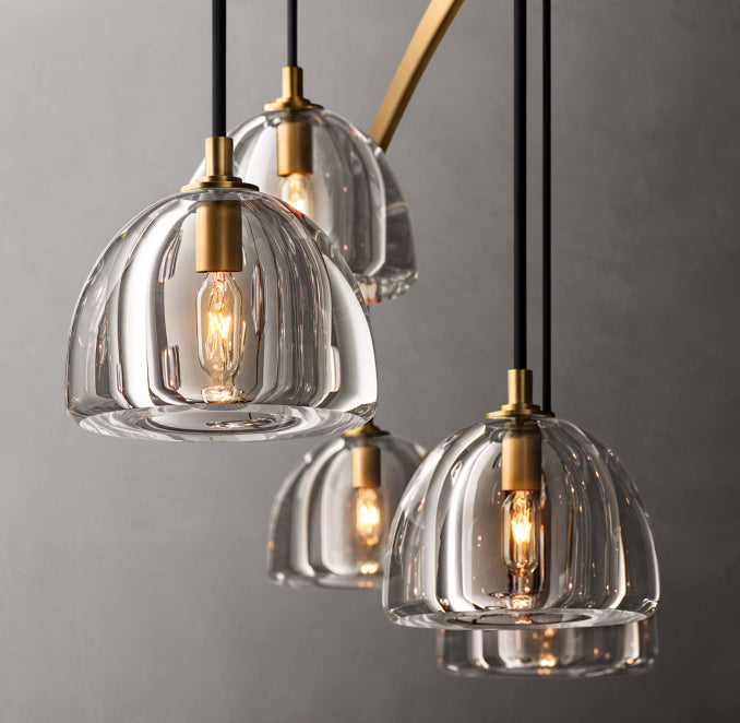 Signature Hemisphere Round Chandelier — view 3