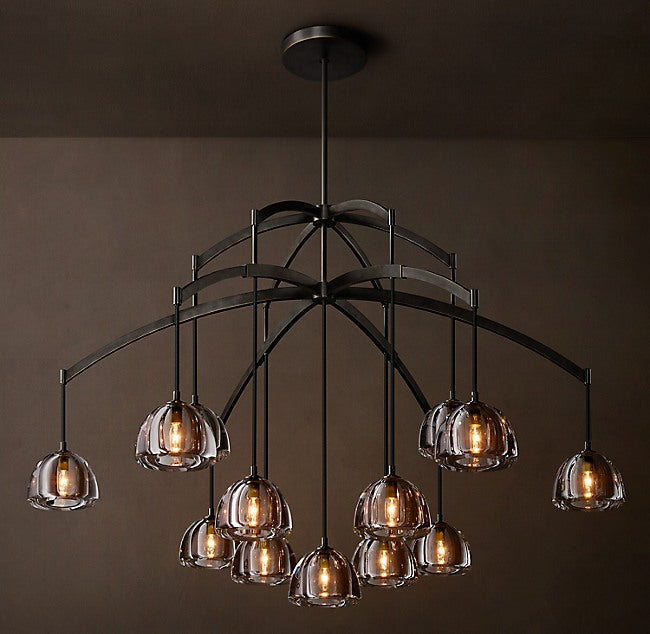 Signature Hemisphere Round Chandelier — view 1