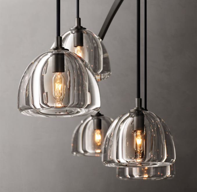 Signature Hemisphere Round Chandelier — view 3