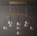 Signature Hemisphere Linear Chandelier – 54" — view 1