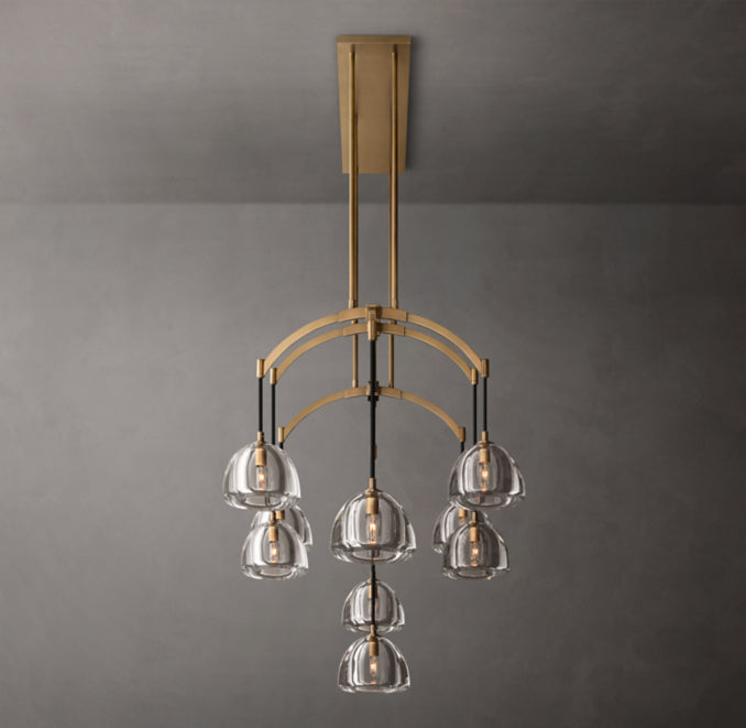 Signature Hemisphere Linear Chandelier – 54" — view 5
