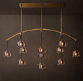 Signature Hemisphere Linear Chandelier – 72" — view 1