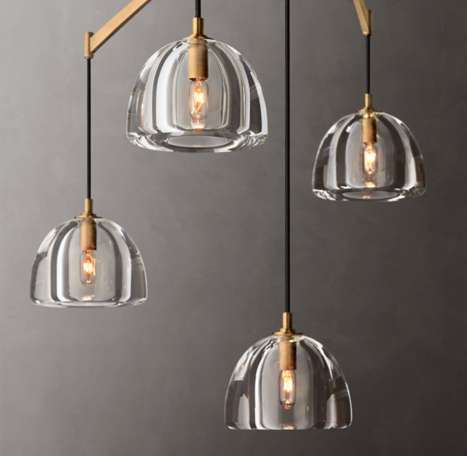 Signature Hemisphere Linear Chandelier – 72" — view 3