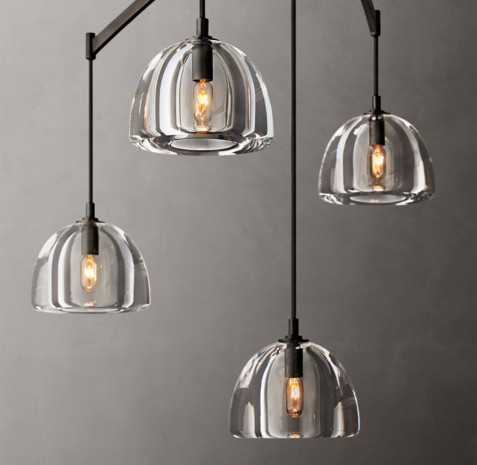 Signature Hemisphere Linear Chandelier – 54" — view 3