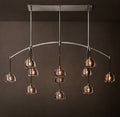 Signature Hemisphere Linear Chandelier – 72" — view 1