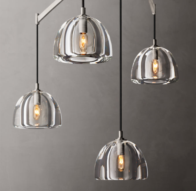 Signature Hemisphere Linear Chandelier – 72" — view 3