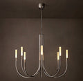 Sculptural Rousseau Round Chandelier — view 1