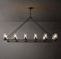 Artisan Ondra Linear Clear Glass Chandelier — view 1