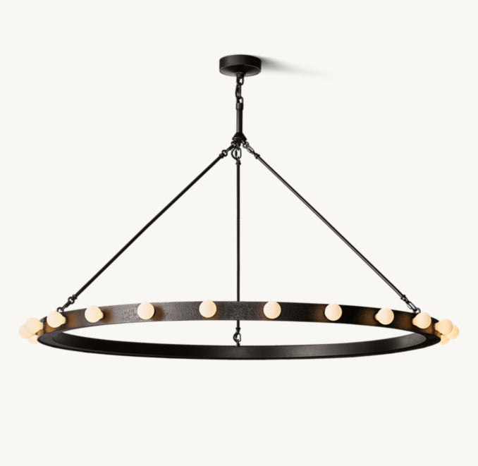 Signature Vitoria Round Chandelier — view 3