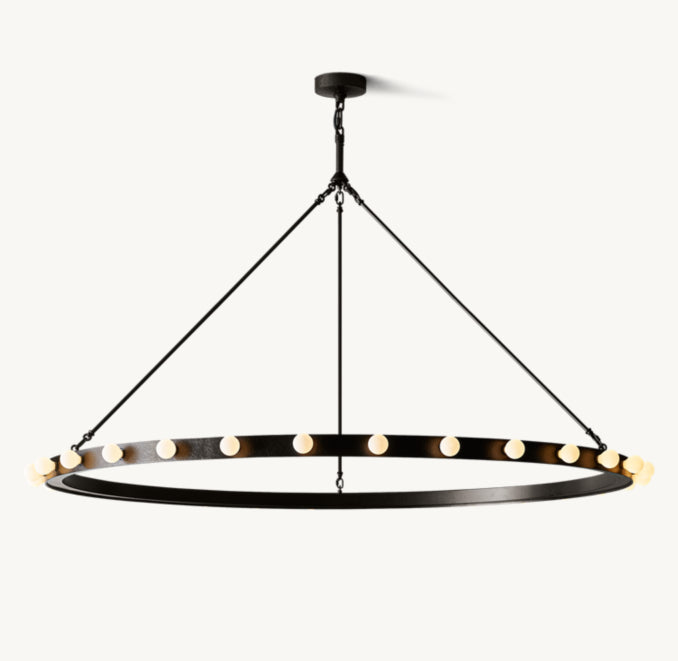 Signature Vitoria Round Chandelier — view 3