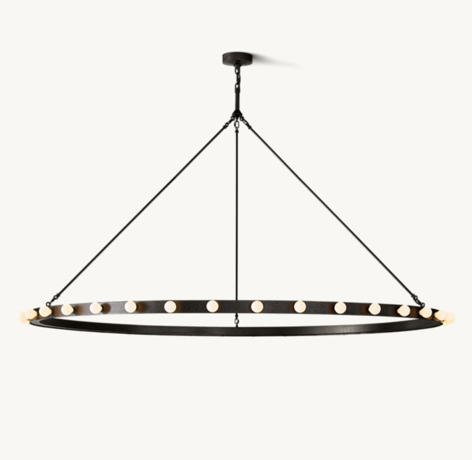 Signature Vitoria Round Chandelier — view 3