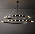 Signature Vitoria Round Two Tiered Chandelier — view 1