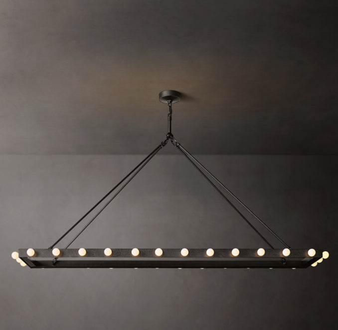 Signature Vitoria Linear Chandelier — view 1