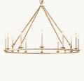 Heritage 19th C. English Openwork Round Chandelier – 50" — view 1