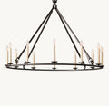 Heritage 19th C. English Openwork Round Chandelier – 50" — view 1