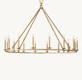 Heritage 19th C. English Openwork Round Chandelier – 60" — view 1