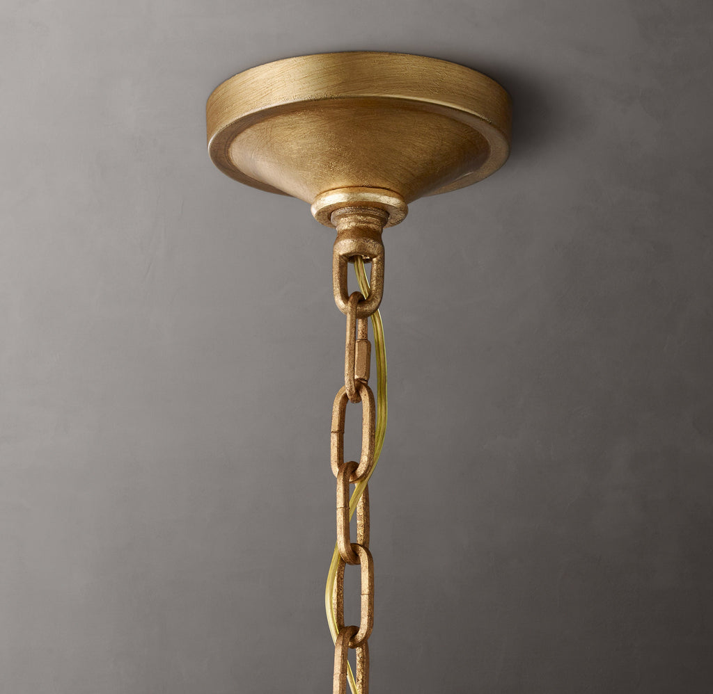 Heritage 19th C. English Openwork Round Chandelier – 60" — view 3