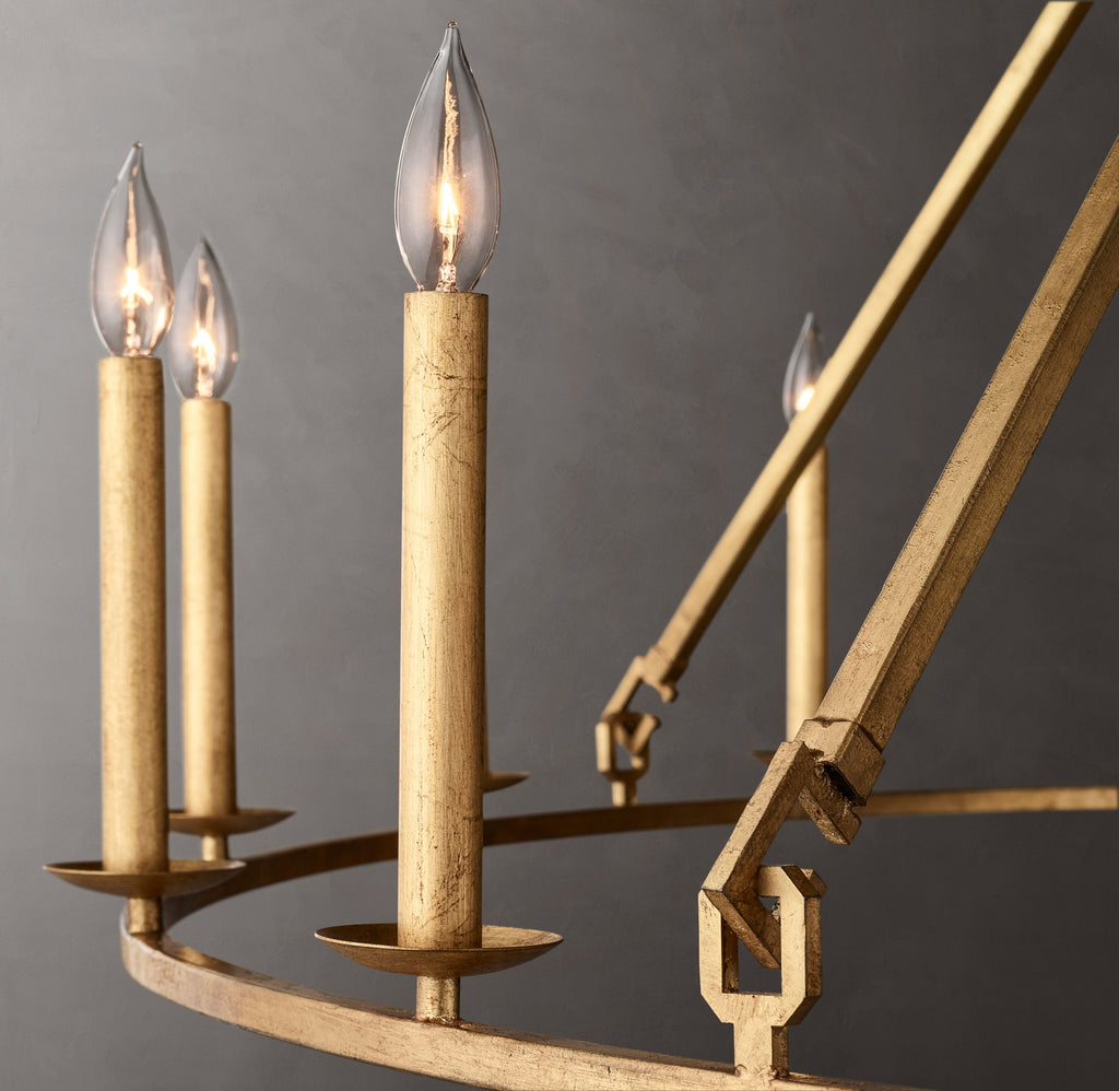 Heritage 19th C. English Openwork Round Chandelier – 60" — view 4