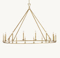 Heritage 19th C. English Openwork Round Chandelier – 72" — view 1
