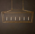 Heritage 19th C. English Openwork Rectangular Chandelier — view 1
