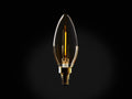 LED B11 Filament Bulb – E12 — view 1