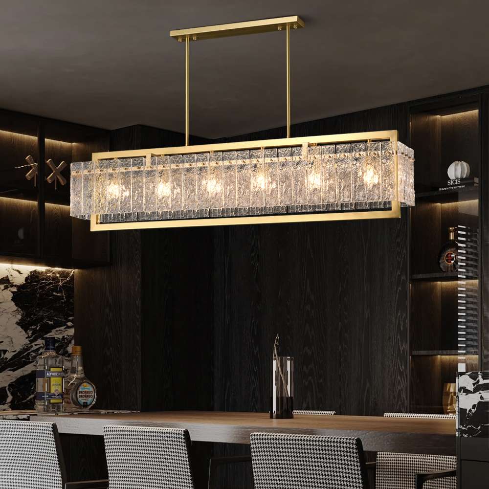 Elegant Crystal Pendant Light for Kitchen - view 3