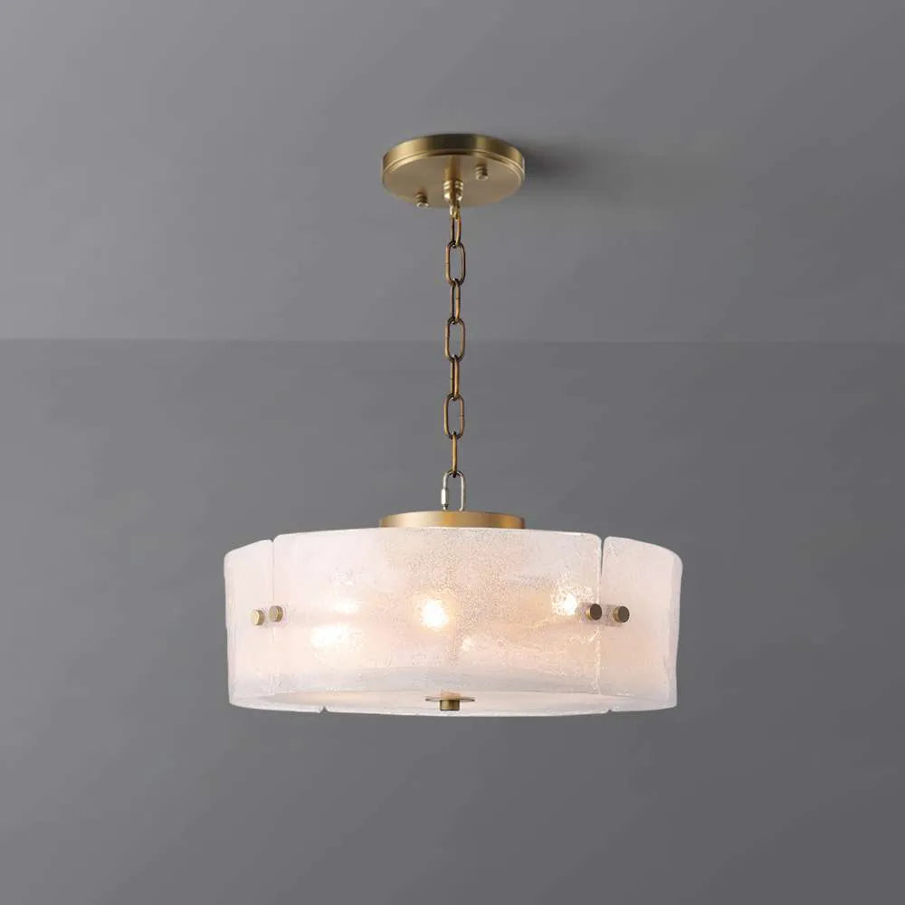 Modern Glass Chandelier - Unique Contemporary Design - view 1