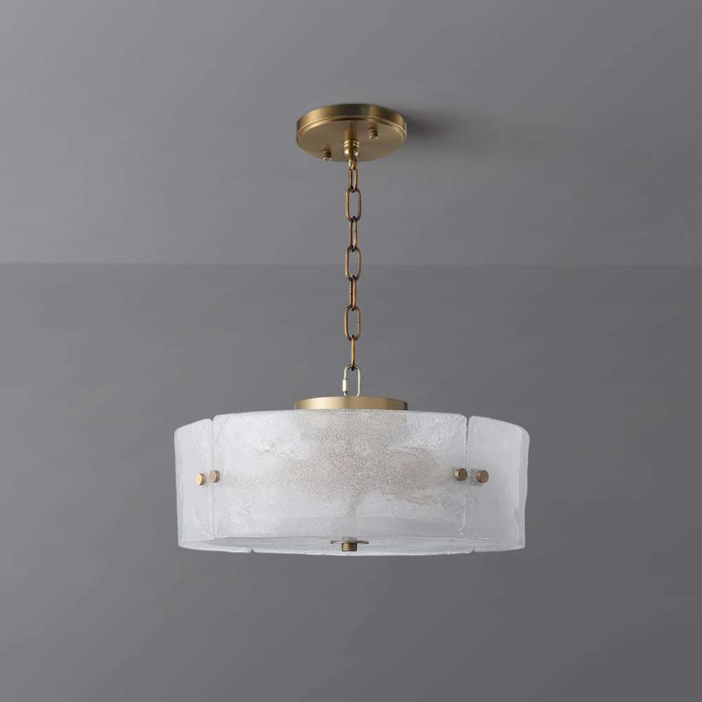 Modern Glass Chandelier - Unique Contemporary Design - view 2