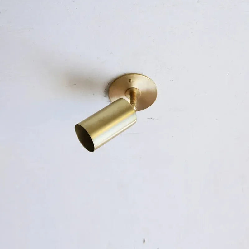 Modern Individual Swivels Unit Brass Ceiling Spot Lights - view 7
