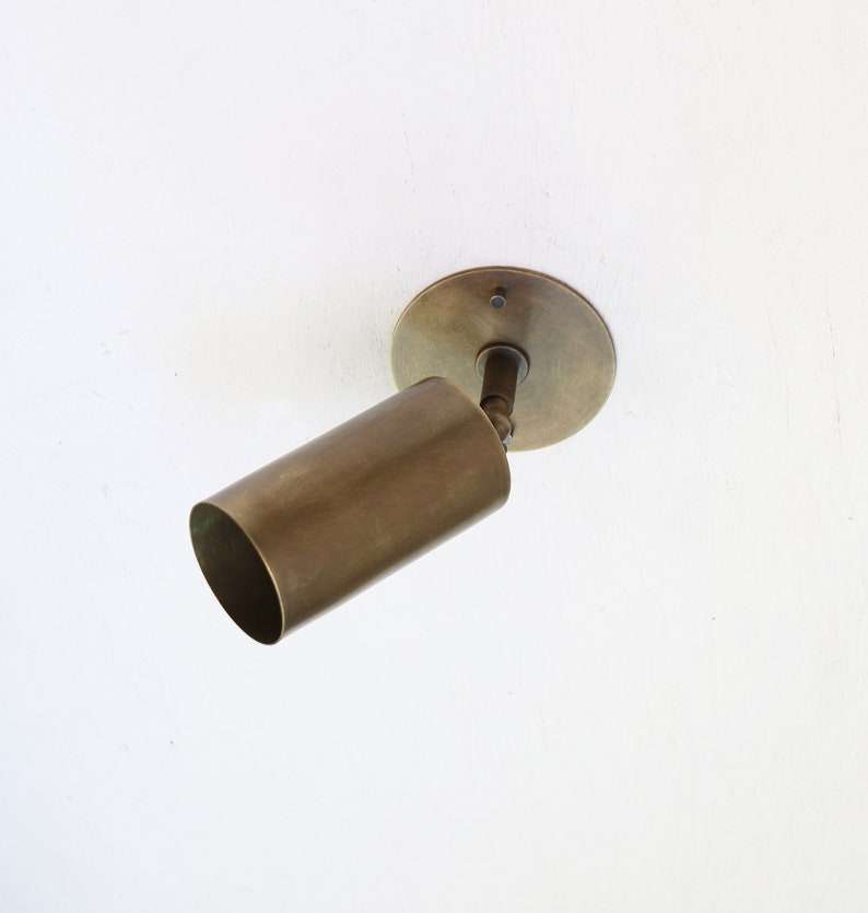Modern Individual Swivels Unit Brass Ceiling Spot Lights - view 9