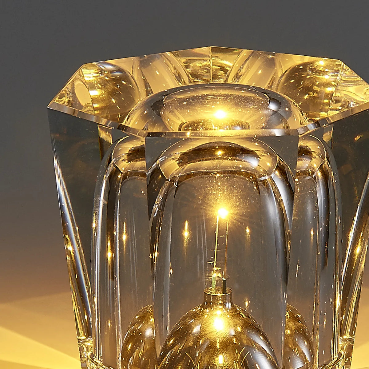 Crystal Diamond Atmosphere Ambient Modern Table Lamp - view 12