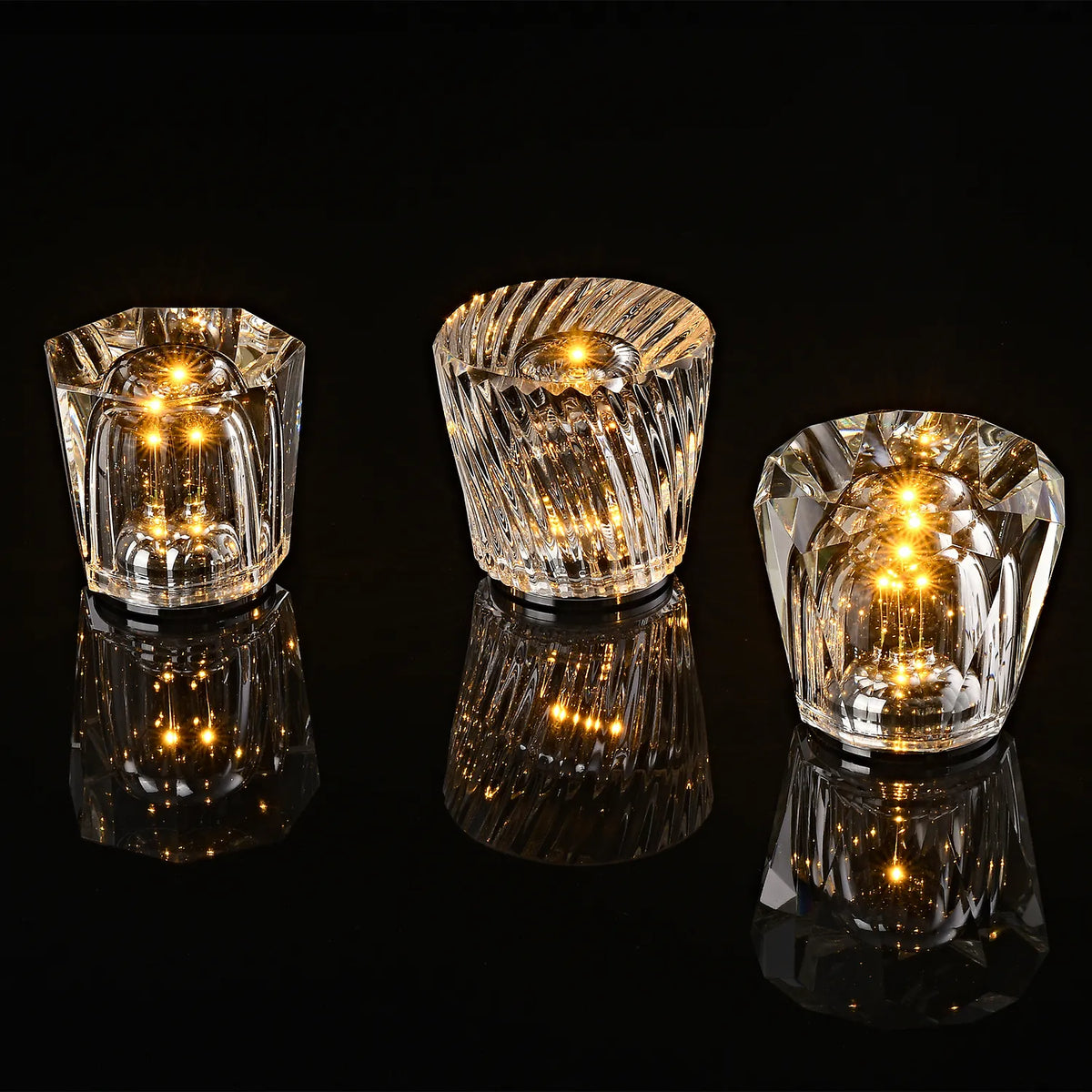 Crystal Diamond Atmosphere Ambient Modern Table Lamp - view 16