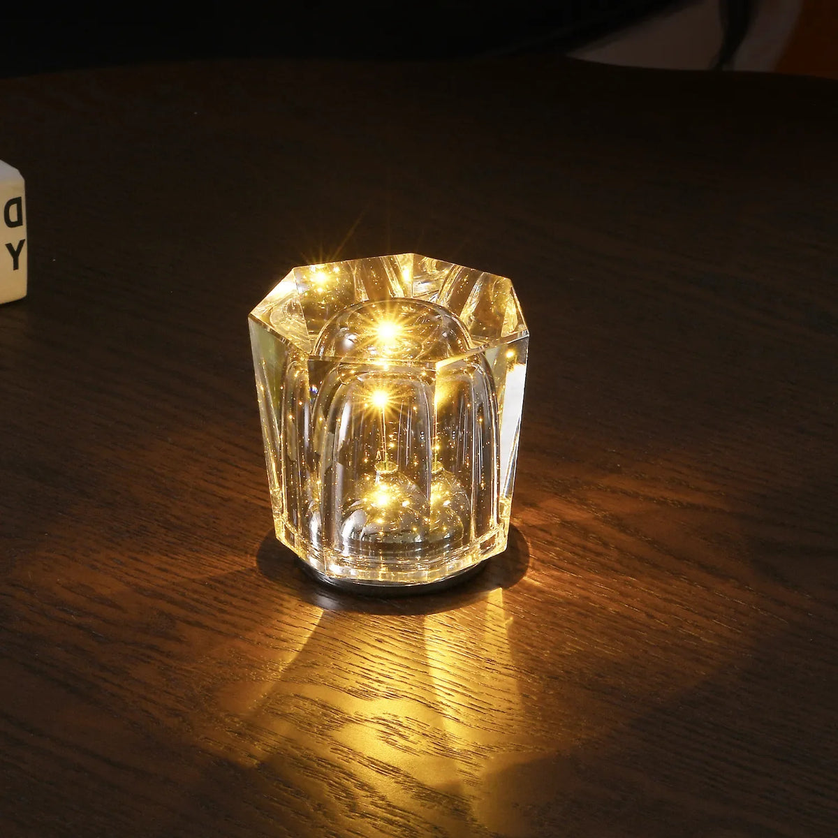 Crystal Diamond Atmosphere Ambient Modern Table Lamp - view 19