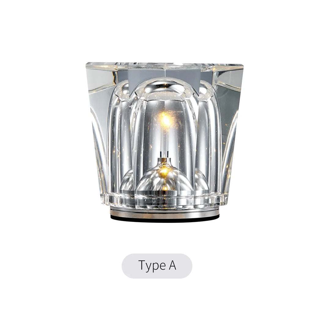 Crystal Diamond Atmosphere Ambient Modern Table Lamp - view 20