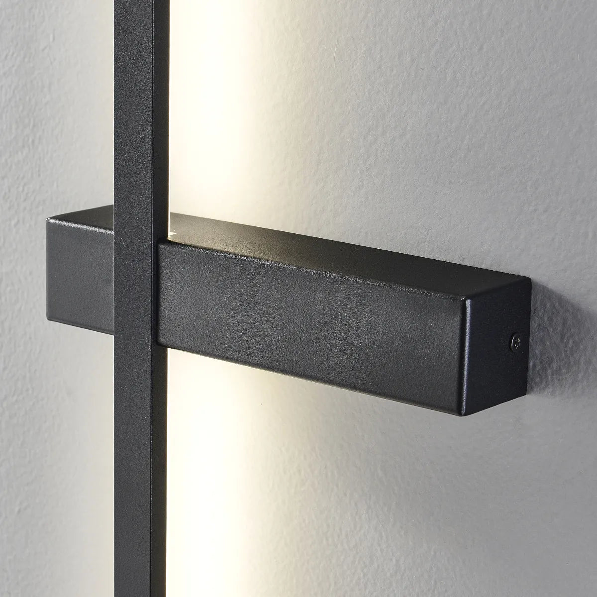 LED Black Long Strip Flush Mount Modern Wall Sconces - view 5