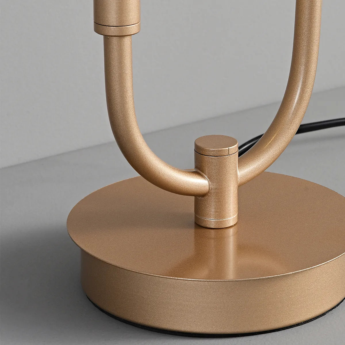 LED Gold 2-Light U-Shaded Candle-Stick Modern Table Lamp - view 5