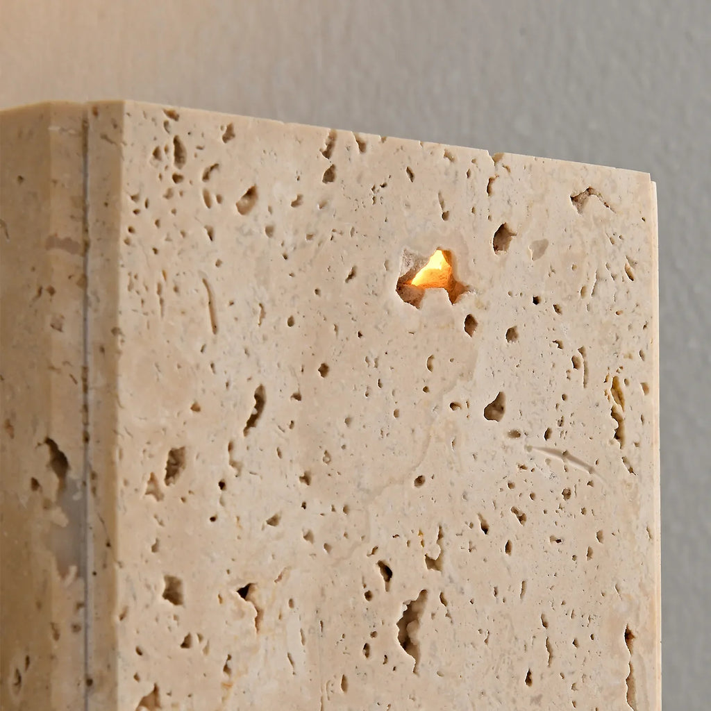 Yellow Spot Marble Modern Flush Mount LED Outdoor Wall Sconce - view 10