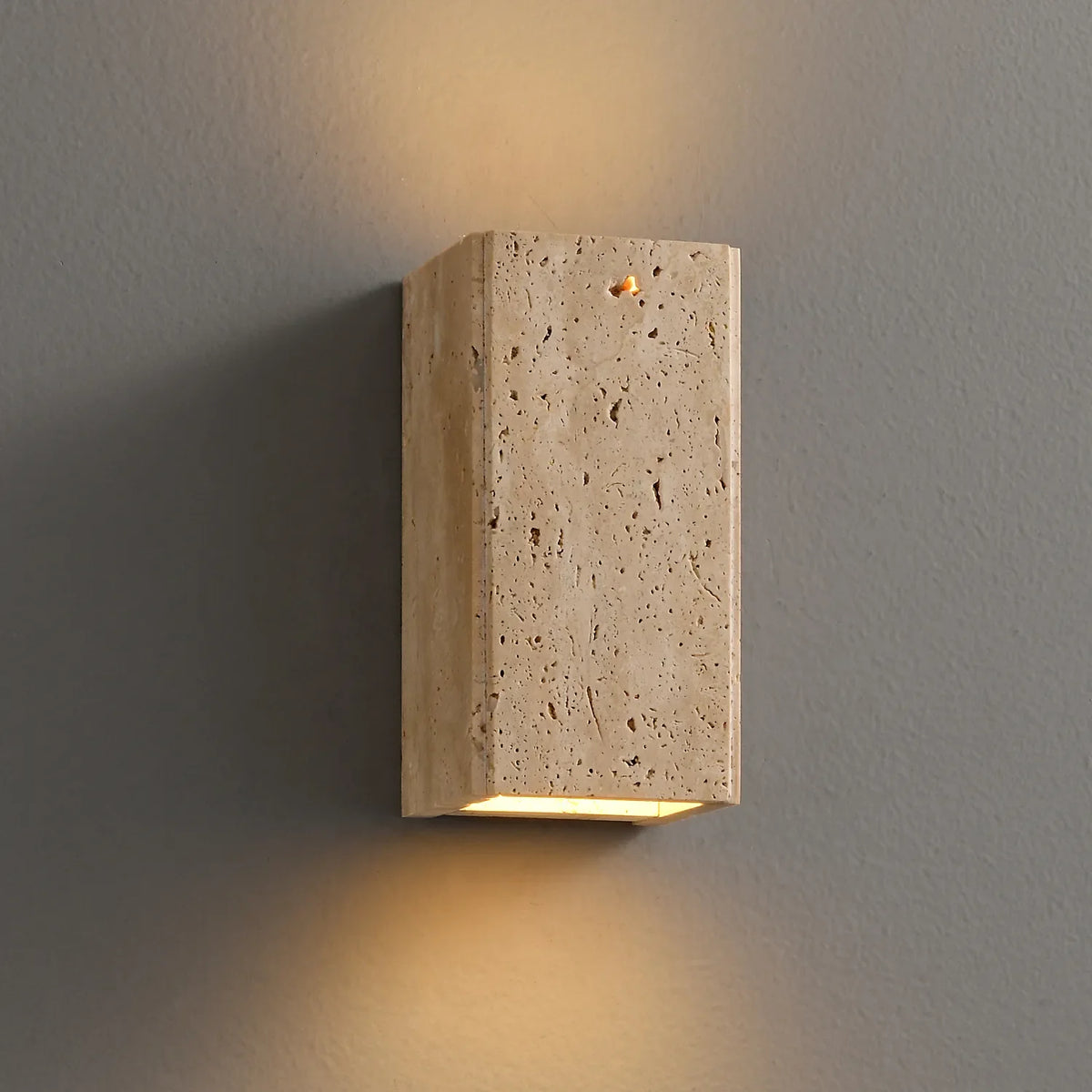 Yellow Spot Marble Modern Flush Mount LED Outdoor Wall Sconce - view 11