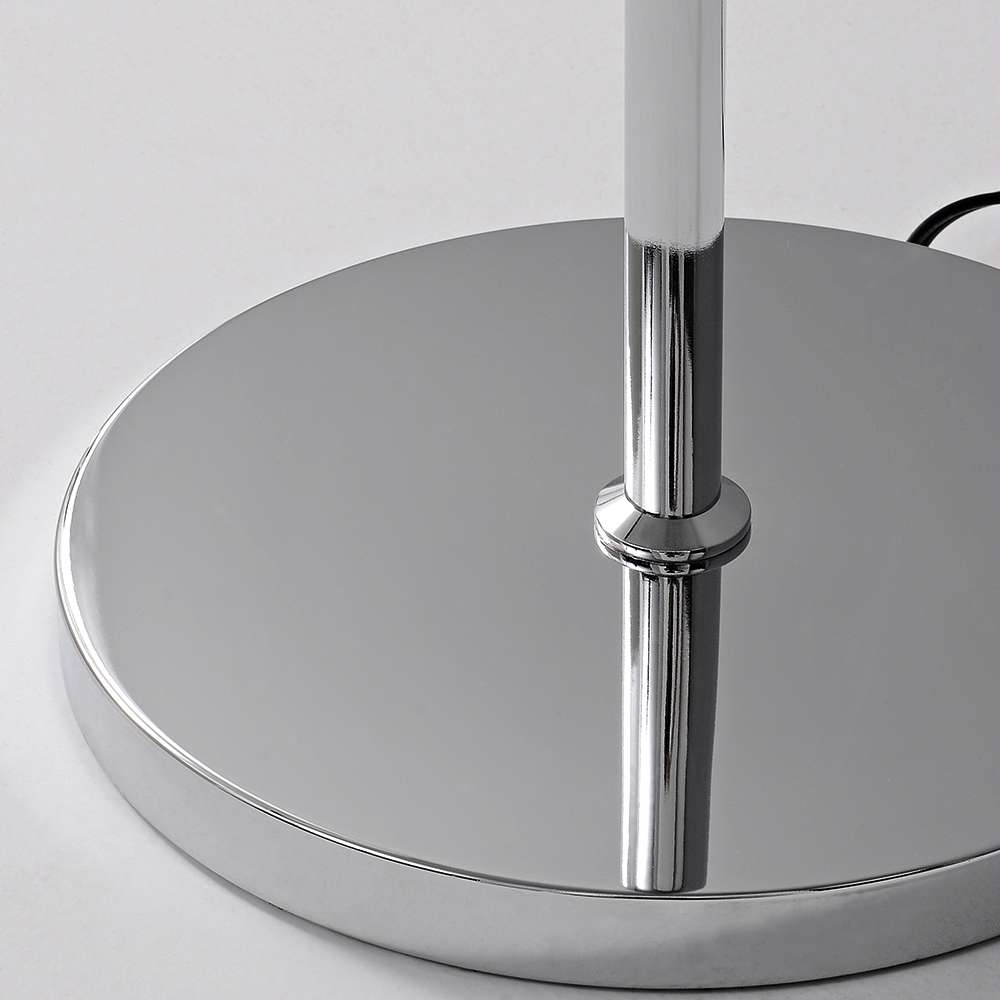 Chrome Tassel Round Shade Minimalist LED Floor Lamp - view 7