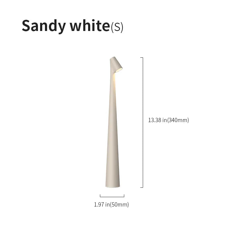 Conical Stem Rechargeable Minimalist LED Table Light - view 10