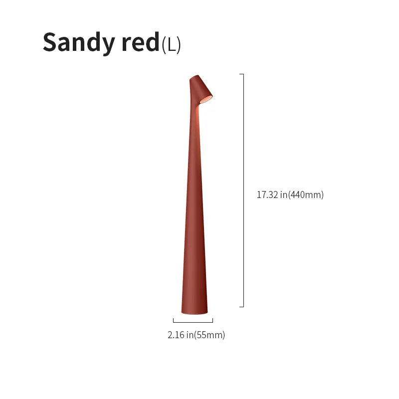 Conical Stem Rechargeable Minimalist LED Table Light - view 11