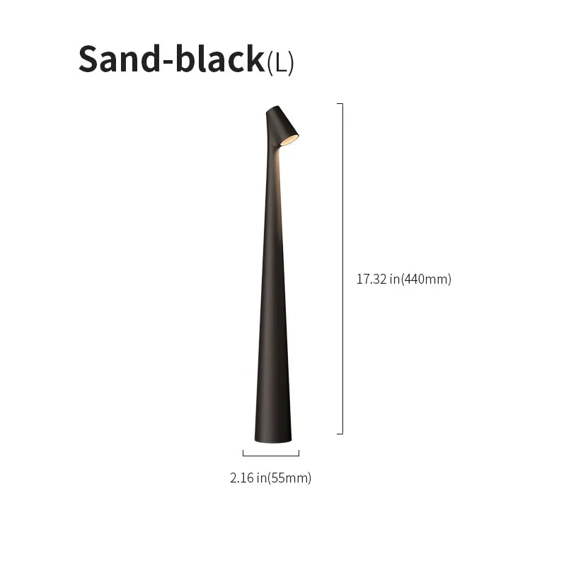 Conical Stem Rechargeable Minimalist LED Table Light - view 14