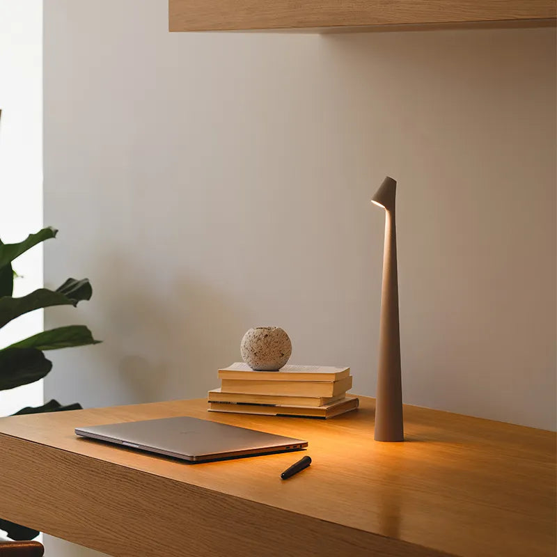 Conical Stem Rechargeable Minimalist LED Table Light - view 3