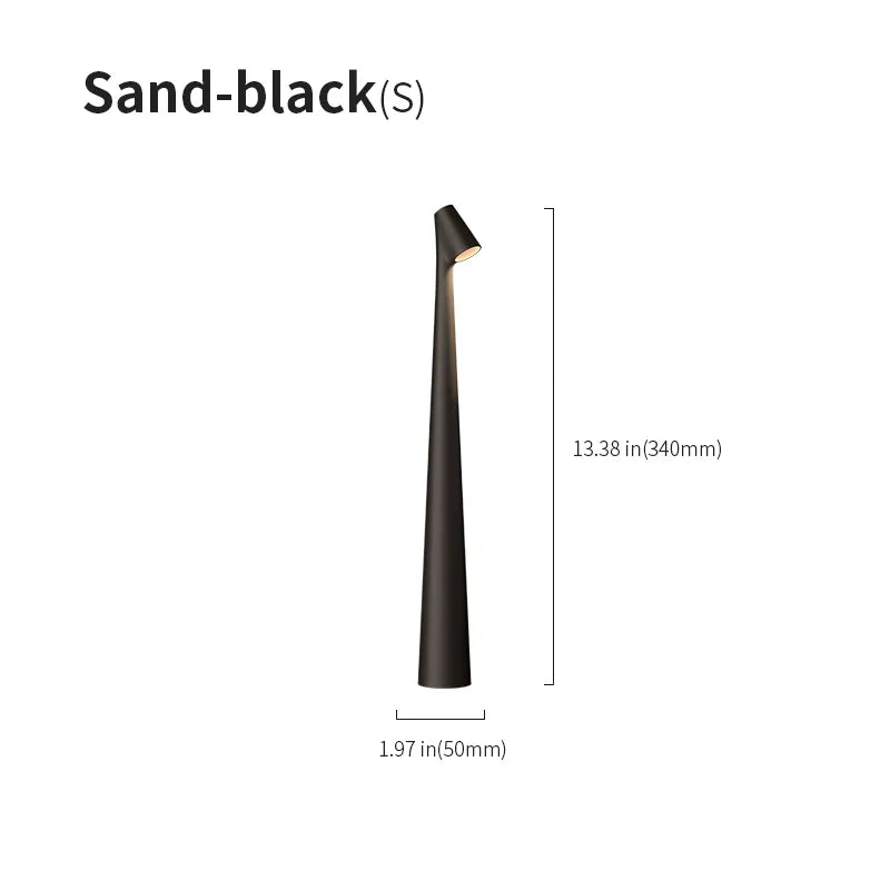 Conical Stem Rechargeable Minimalist LED Table Light - view 9