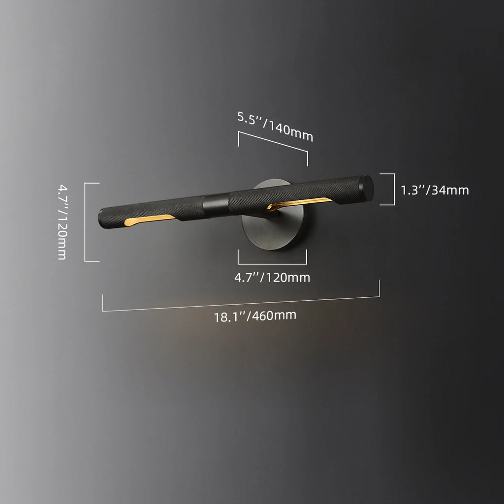 Cale(E) IP44 Modern Solid Brass LED Bathroom Lighting - view 13